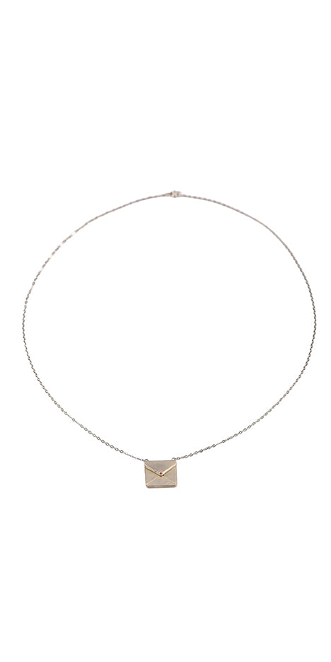 Red Sealed Letter Neckless