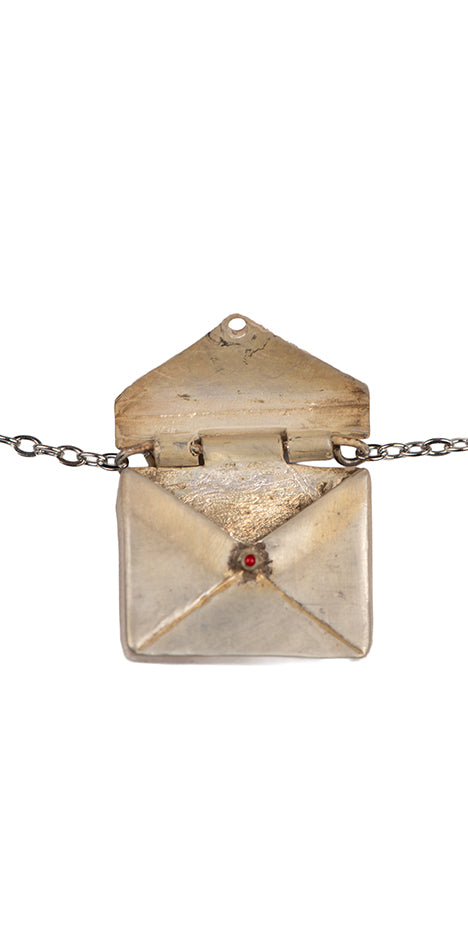 Red Sealed Letter Neckless