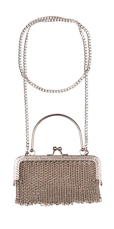 Rectangle Chainmail Crossbody Bag