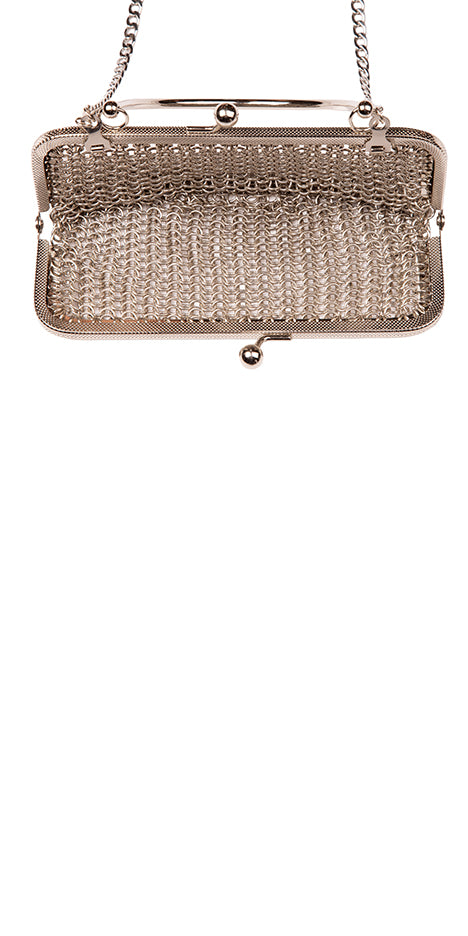 Rectangle Chainmail Crossbody Bag