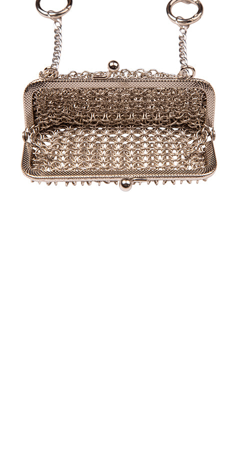 Rectangle Chainmail Crossbody Bag