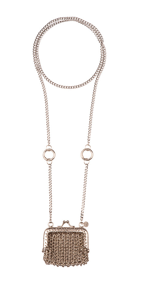 Rectangle Chainmail Crossbody Bag