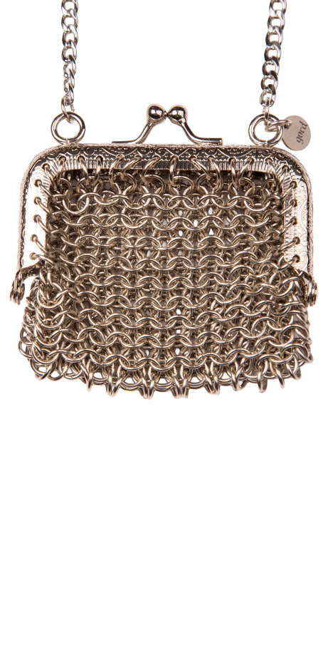 Rectangle Chainmail Crossbody Bag