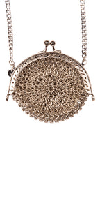 Circle Chainmail Crossbody Bag