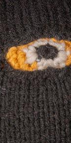 Rooster Knitted Cushion