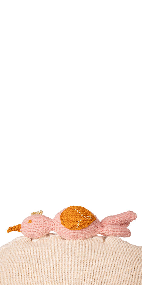 Bird-head Knitted Cusion