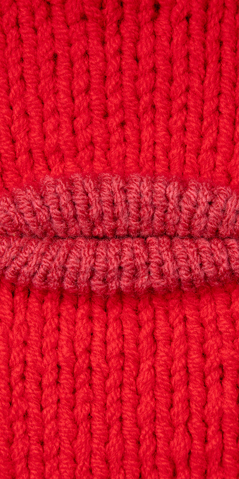 Big Head Knitted Cushion