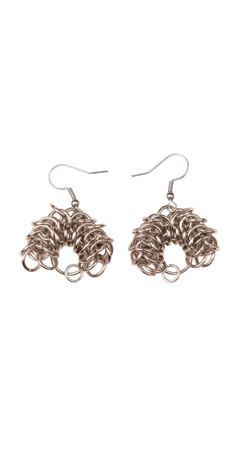 Curve Chainmail earings
