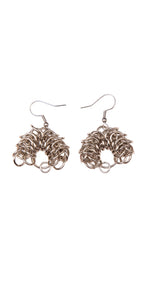 Curve Chainmail earings