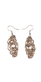 World Chainmail earings