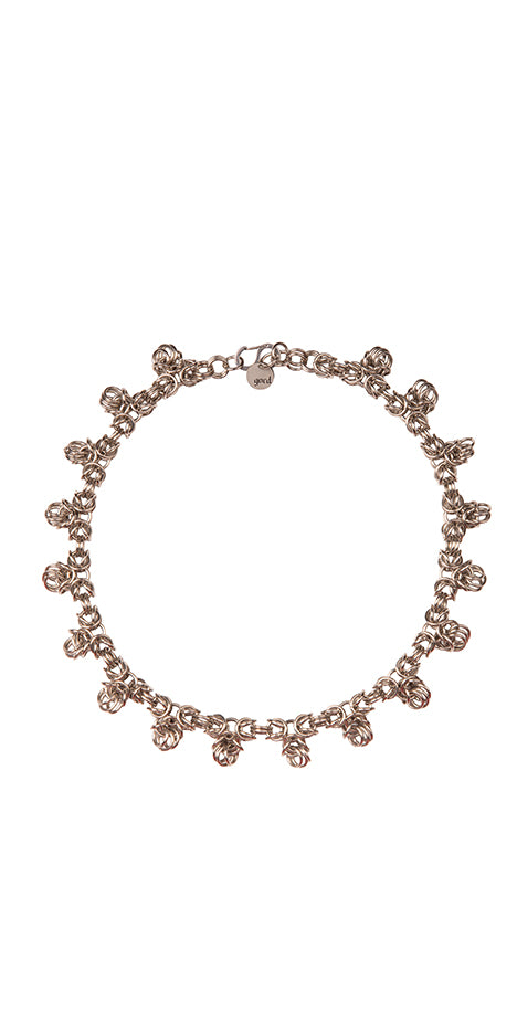 Clubs Chainmail Necklace