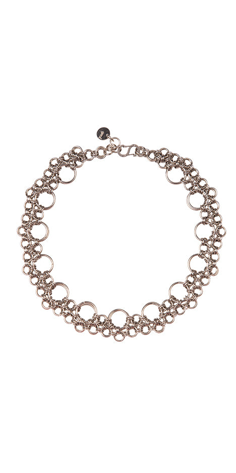 Bubble Chainmail Necklace
