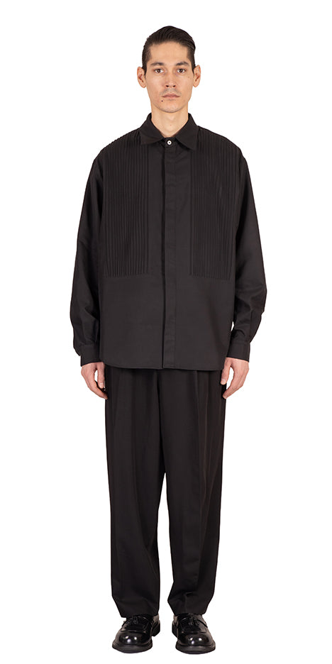 Pleated Panel Shirt
