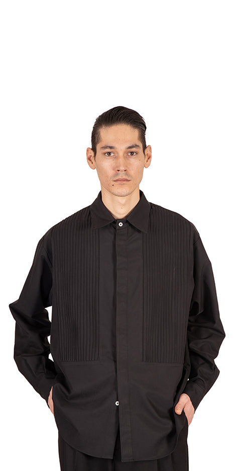 Pleated Panel Shirt