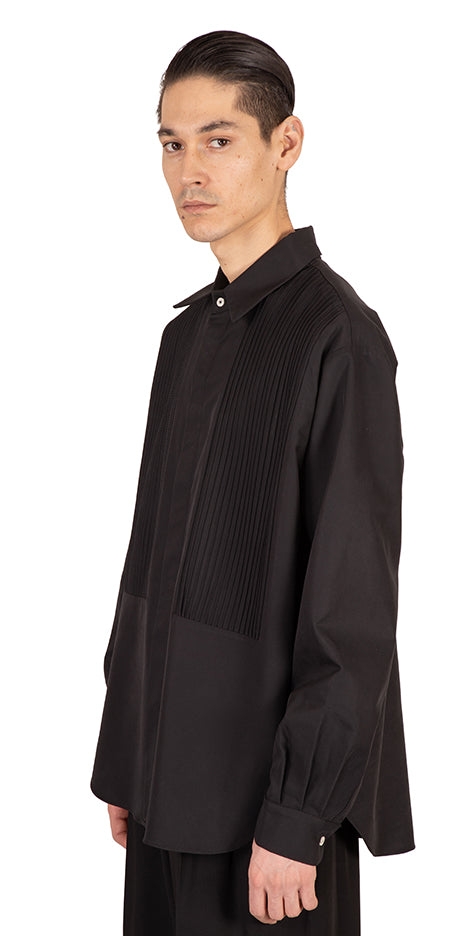 Pleated Panel Shirt