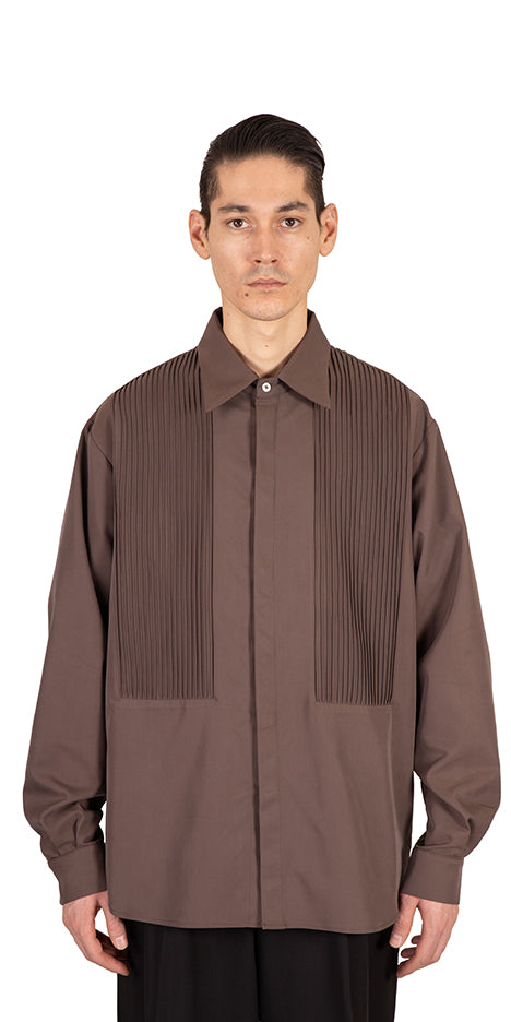 Pleated Panel Shirt