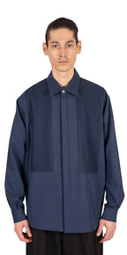 Pleated Panel Shirt