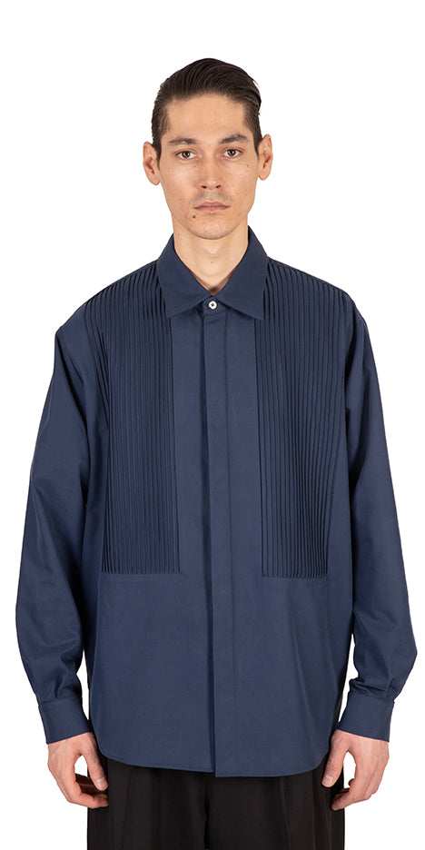 Pleated Panel Shirt