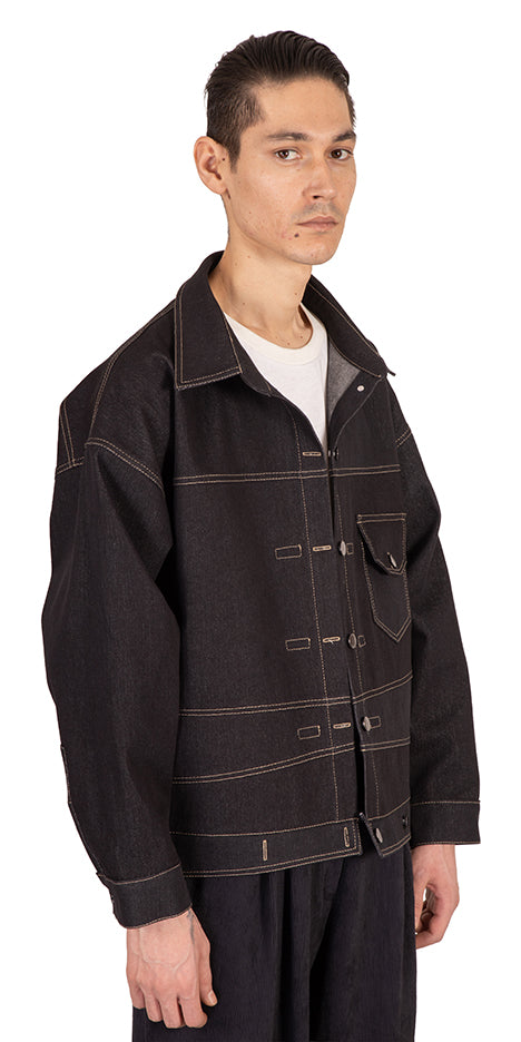 Cactus Arc-Back Denim Jacket