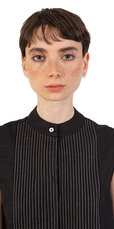 Pleated Panel Top