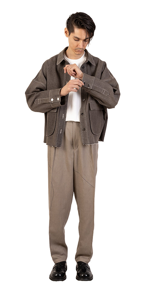 Hazelnut Denim Jacket