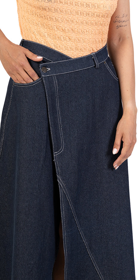 Iris Denim Skirt