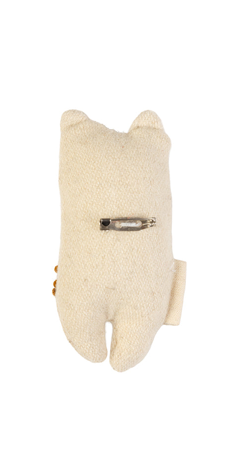 Lazy Bear Brooch