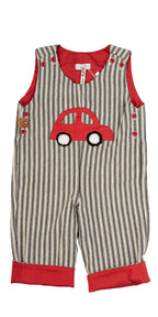 Driver Stripped Jumpsuit