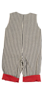 Driver Stripped Jumpsuit