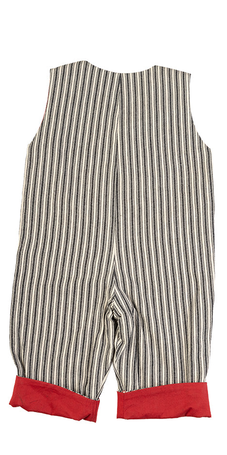 Driver Stripped Jumpsuit