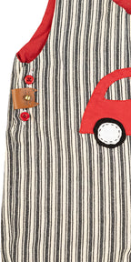 Driver Stripped Jumpsuit