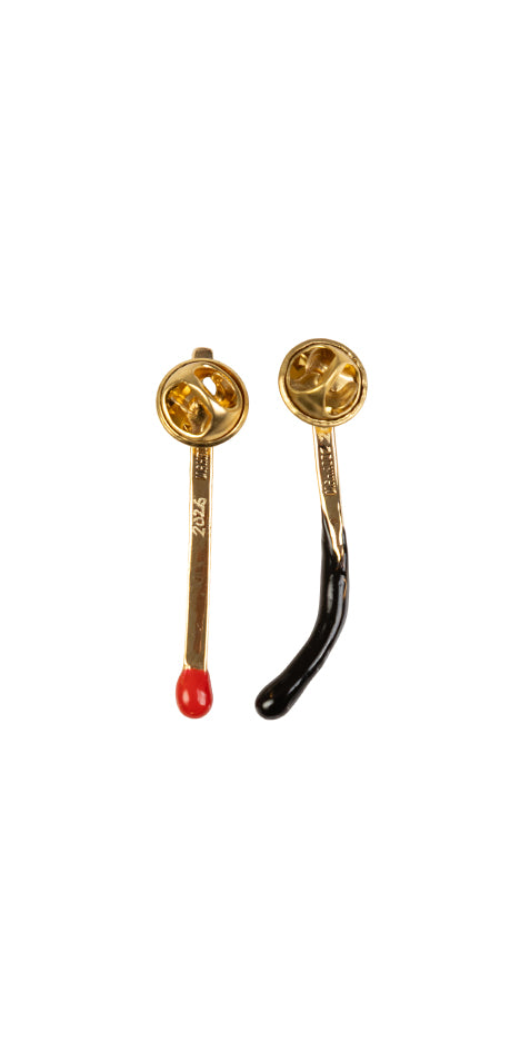 Matchstick Brooch