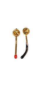 Matchstick Brooch