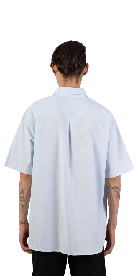 Pleated Linen Shirt
